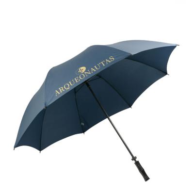 China Children's 27inch Full Open Manual Fiberglass Golf Umbrella With Logo Printing for sale