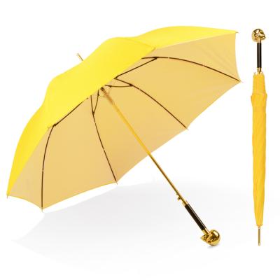 China Children's Business Luxury Upright Umbrella Customized Special Skeleton Head Print Handle Umbrella for sale