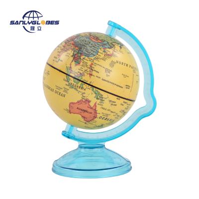 China Education/gifts/cheap plastic low price globe 10.6cm single globe supermarket design popular in market bulk order for sale