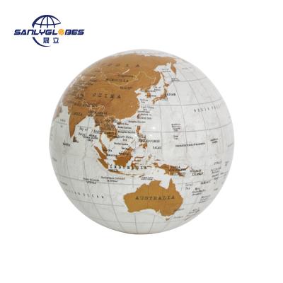 China Excellent education/gifts/supermarket supplier magic rotating world globe world spanishplastic globes with colorful light for sale