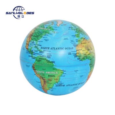 China Education/Gifts/Supermarket Magic Rotating World Globe Toy With Colorful Light for sale