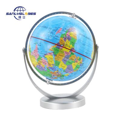 China Universal Education / Gifts / Supermarket Political Area Plastic Globe Plastic+ABS Plastic Material 14cm for sale