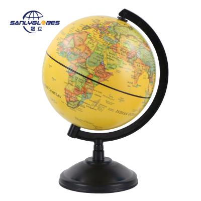 China Education/gift/supermarket china top grade lamp exterior globe 20cm arched ruler globe wholesale price world map plastic decorative globe for sale