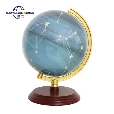 China Rechargeable Education/Gifts/Supermarket Education Toys Globe Map 20cm With Lamp Globe With Plastic Base for sale