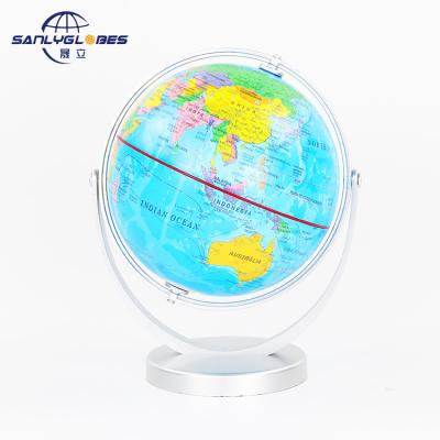 China Education/Gifts/Blue Globe Desktop Supplier Supermarket Vintage Luminous Ocean Size 12 Inch Large Geography Globe With Plastic Base Pattern In Geography for sale