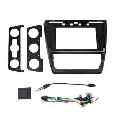 China Interior Car GPS Navigation Panel For SKODA YETI 2009-2019 10 Headuint Radio Car Radio Din Frame 2 Panel Panel Inch Screen Fascias Frame for sale