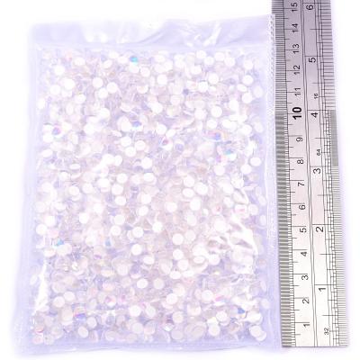 China Wholesale Eco-friendly Yantuo Amazon Mermaid Beads AB Fix Crystal Not Hot Rhinestones Flat Back With Plastic Package for sale