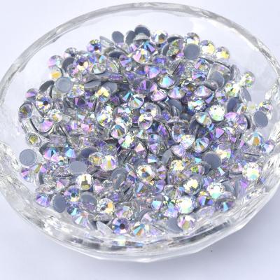 China Star Sky Color Eco-friendly Hot Iron On Rhinestone Hot Fix Rhinestone Crystal Glass Rhinestone For Bikini Hot Jeans for sale