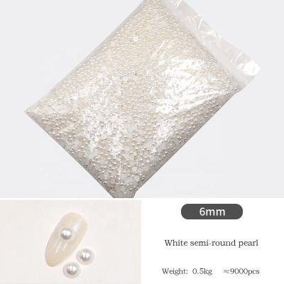 China Wholesale beads from yantuo eco-friendly beads imitation half round flat back bead bead 2mm, 3mm, 4mm, 5mm for DIY craft, jewelry making beading for sale