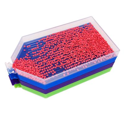 China yantuo rhinestone beads dish decorations stones storage box crystal rhinestone sorting tray for sale