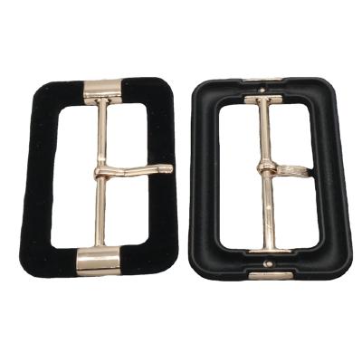 China High Quality Product Washable Pin Buckles Rectangle Belt Buckles Zinc Alloy For Accessory Color Matching Day Buckle for sale