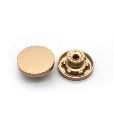 China Gold Noble Decoration Quality Fashion Jeans Buttons Washable Guaranteed Movable Movable Buttons for sale