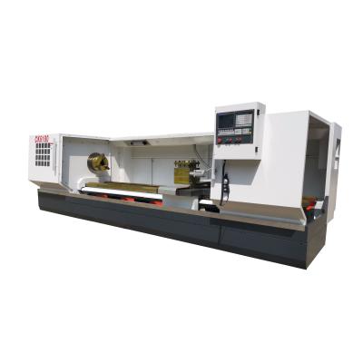 China Building Material Shops CK6180 Heavy Duty Flat Bed CNC Lathe Machine Metal Work Tools for sale