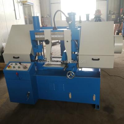 China Metal Cutting Double Column Strip Saw Machine GH4235 Specification And Price 4115x34x1.1mm for sale