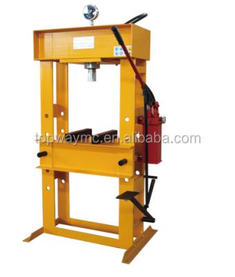 China Cheap Mini Small Manual Foot Column Hydraulic Oil Press Price 200X300mm/European Double Gantry HP-20S for sale