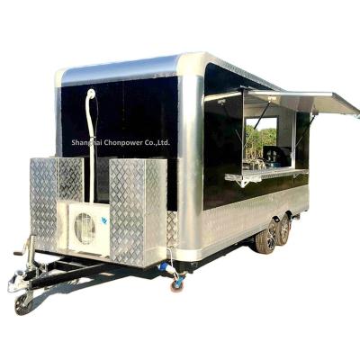 China Outdoor mobile food/fast food truck /mobile cart winery Chonpower coffee booth for promotion for sale