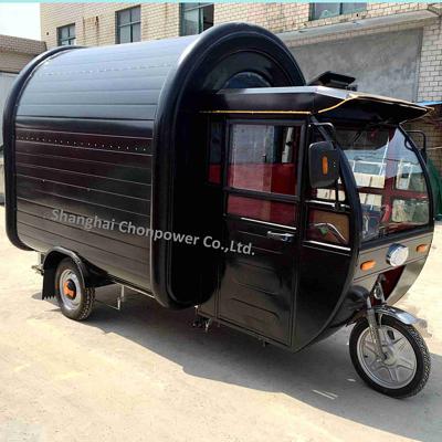 China CP-G230165230 Winery Automatic Ice Cream Tricycle Vending SNACK KABAB Food Van With Technical Support for sale