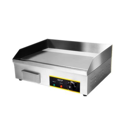 China Frying Food Kitchen Equipment Stainless Steel Commercial Electric Griddle for sale