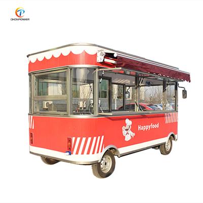 China New bakery designed electric mobile food truck for sale for sale