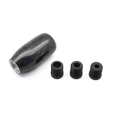 China Factory Parts Carbon Fiber Car Gear Shift Resin Universal Auto Shift Gear Knob Custom Wholesale Custom Automotive Knob for sale