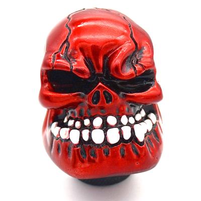 China Suitable Skeleton Gear Shift Knob 5 Gear Shift Knob Dust Leather Cover Automotive Parts Gear Shift Handball for sale