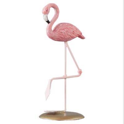 China Europe Fashion Home Decoration Resin Ornament Hot Selling Wholesale Flamingos for sale