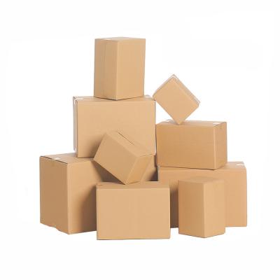 China Recyclable Custom Cardboard Foldable Storage Cardboard Packaging Kraft Paper Boxes Package Box for sale