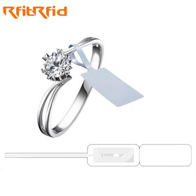 China Disposable jewelry retail jewelry rfid anti-theft tag/warehouse management RFID security tag for jewelry management for sale