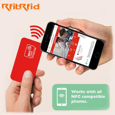 China contactless rfid id nfc card low cost and high quality nfc smart card for business blank or custom printing for sale