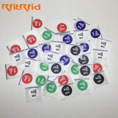 China Warehouse management 13.56MHz nfc antenna/glass retail MINI tag waterproof sticker for sale