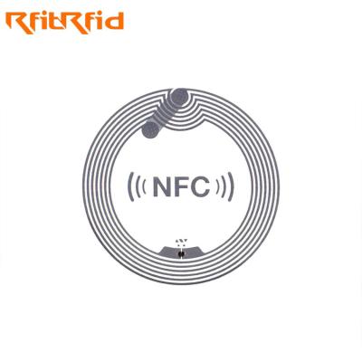 China Passsive NFC/NFC sticker/disposable nfc business card 13.56MHz passive NFC security rfid sticker for sale