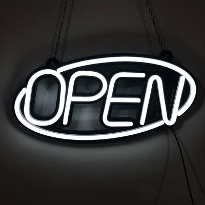 China Hotel Drop Shipping No MOQ Free Design Wall Mounted Vivid Outdoor Led Indoor Led Letter Open Sign Neon for sale