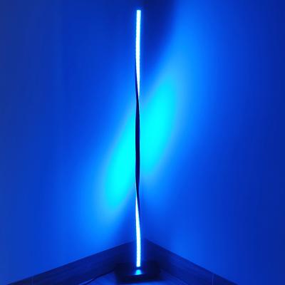 China Nordic Modern Design Living Room Lamp Modern Position Lamp RGB Changing With App Remote Floor Lamp for sale