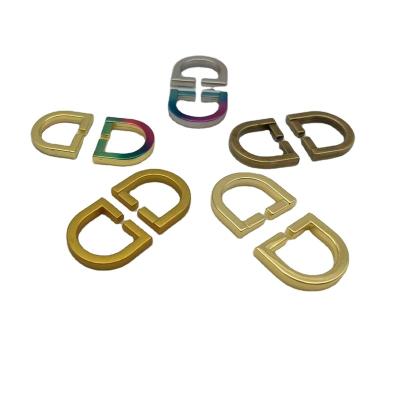 China High Quality Metal D Ring Buckle Luggage Handbag Making Metal Accessories for sale