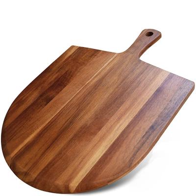 China Sustainable High End Albizia Wooden Pizza Kitchen Restaurant Wooden Chopper for sale