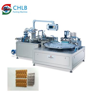 China Automatic Food Packing Machine Stainless Steel Scrubber Calcium Tablet Wrapping Machine for sale