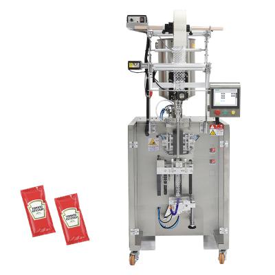 China Chili Sauce Vertical Packet Condensed Milk Packaging Machine Food Small Tomato Sauce Machine for sale