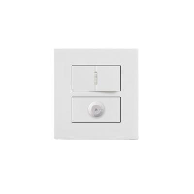 China AULMO BRIT STANDARD WHITE Residential/General Purpose 1GANG HEAVY DUTY FIREPROOF SWITCH AND CRUISE CONTROL for sale