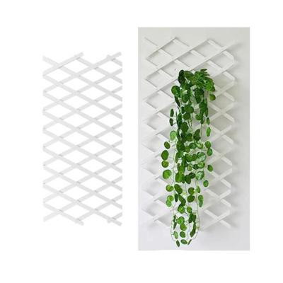 China Waterproof Multi Planter Support Wall Decor Wall Use Garden Fence Artificial Trellis Folding Expanding Hedge for sale