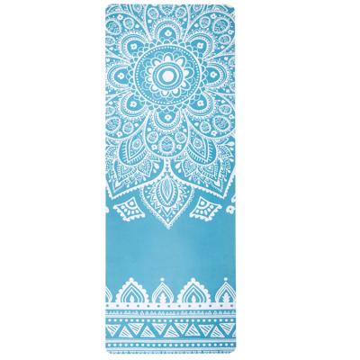 China Custom Printing Cork Yoga Mat Eco-Friendly Durable Natural Tree Rubber/Pilate Anti-Slip Mediatation Mat Gymnastics for sale