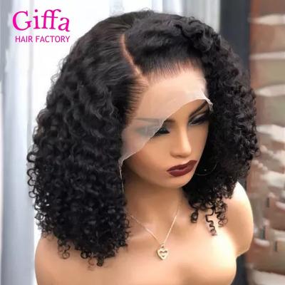 China Curly Pixie Cut Full Short Lace Wigs Curly Hair Glueless Black With Baby Color Women Short Full Lace Wig for sale