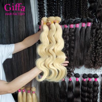 China Curly Kinky Curl Cheap Seller Grade 7A Bundles 613 30 Inch 40 Inch Russian Blonde 100% Virgin Hair Deep Wave Hair Bundles 613 for sale