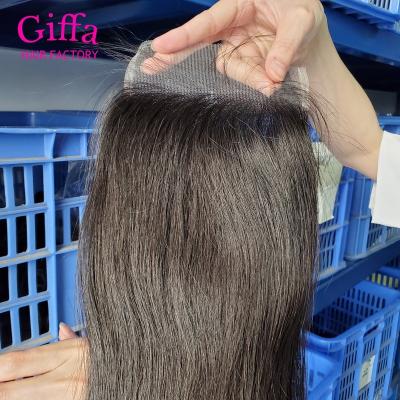 China Curly Net Loop Lace Closure HD 5x5 Colored Peruvian Raw Straight Toppers Hair Extensions Grade12A Swiss Lace For Making Closures for sale