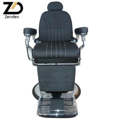 China Retro Barber Chair Salon Equipment Modern Beauty Hairdresser Barber Chair Metal Barber Chair Furniture Barber Chair for sale