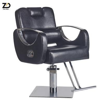 China Modern Retro Barber Shop Styling Chair Salon Equipment Antique Barber Chair And Furniture Hair Room Chairs for sale