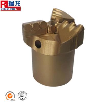 China Mining 3 Wings Flat Cutter Pdc Drill Bits Non Digging Drill Bits For Rock Stone for sale