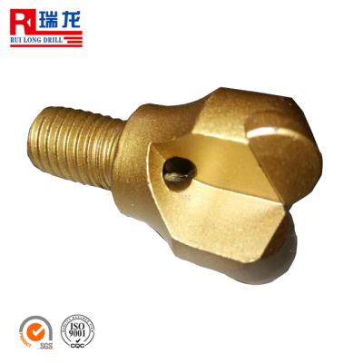 China Coal Mining Cutter And Half Cutter 2 Wings 27mm PDC Anchor Drill Bit Retaining Bolt Bit for sale