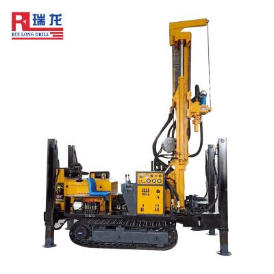 China Construction worksÂ   200m Rotary Drill Machine DTH Rock Water Well Drilling Rig for sale