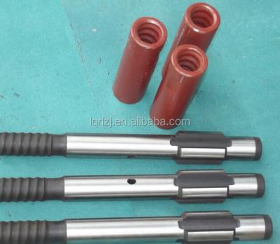 China energy & Mining accessories R32, r38, T38, T45 shank adapter for Sandvik, Tamrock drilling rig for sale