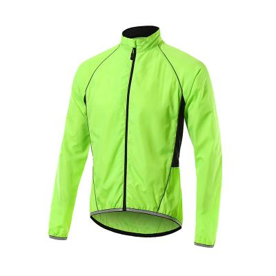 China High Quality Breathable Rain Jackets Reflective Waterproof Cycling Jackets Long Sleeve Windproof Men Outdoor Sports for sale